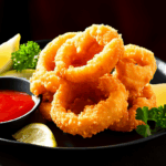 Crispy Fried Calamari with Spicy Dipping Sauce