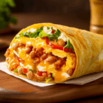 Eggs-treme Breakfast Burrito
