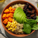 Hearty Quinoa Avocado Bowl Salad