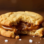 Perfectly Chewy Salted Caramel Stuffed Cookies