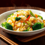Vegetable Stir-Fry over Rice