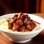 Classic Fujianese Braised Pork Belly with Rice Noodles