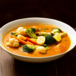 Colorful Vegetable Curry Bowl