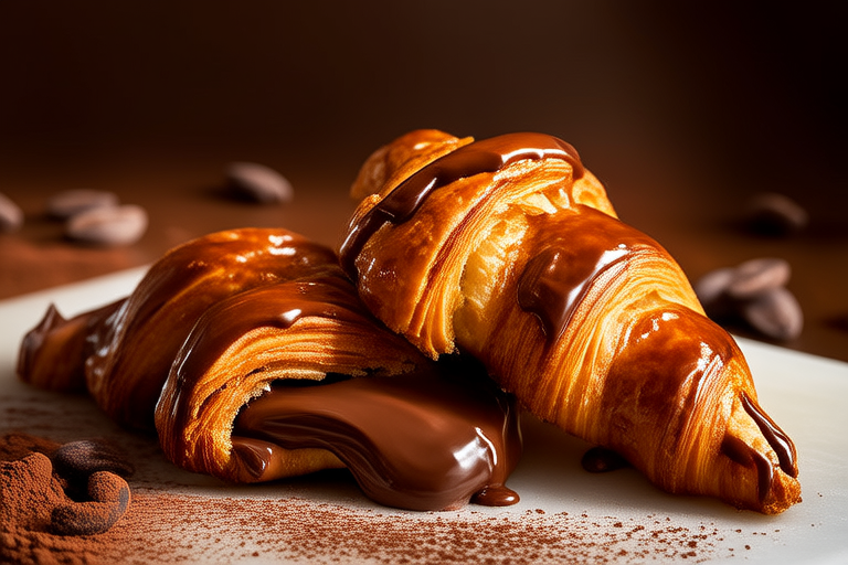 Decadent Chocolate Croissants from Scratch 3de8ed7e
