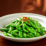 Delicious Stir-Fried Green Peas with Garlic Sauce