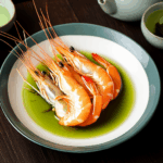 Fresh Shrimp with Longjing Tea Sauce