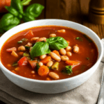 Hearty Minestrone Soup: A Symphony of Veggies and Beans