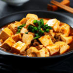 Spicy and Sour Tofu with Preserved Vegetables