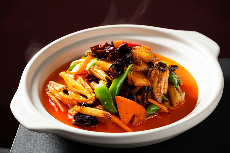 StirFried Vegetables with Pickled Red Peppers e759c678