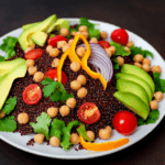 Veggie-packed Quinoa Salad with Tangy Citrus Dressing