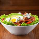 Creamy Avocado Bacon Cobb Salad