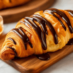 Decadent Chocolate Croissants Straight from the Oven