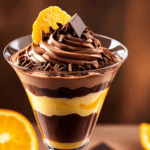 Heavenly Bites: Dark Chocolate and Orange Mousse Parfait