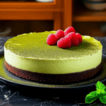 No-Bake Matcha Green Tea Cheesecake