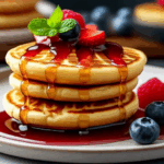 Pancake Paradise: Fluffy Delights with Creative Toppings