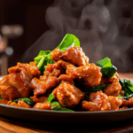 Sautéed Chicken with Fragrant Tea Leaves