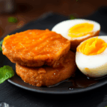 Savory Sweet Potato Hash with Poached Eggs