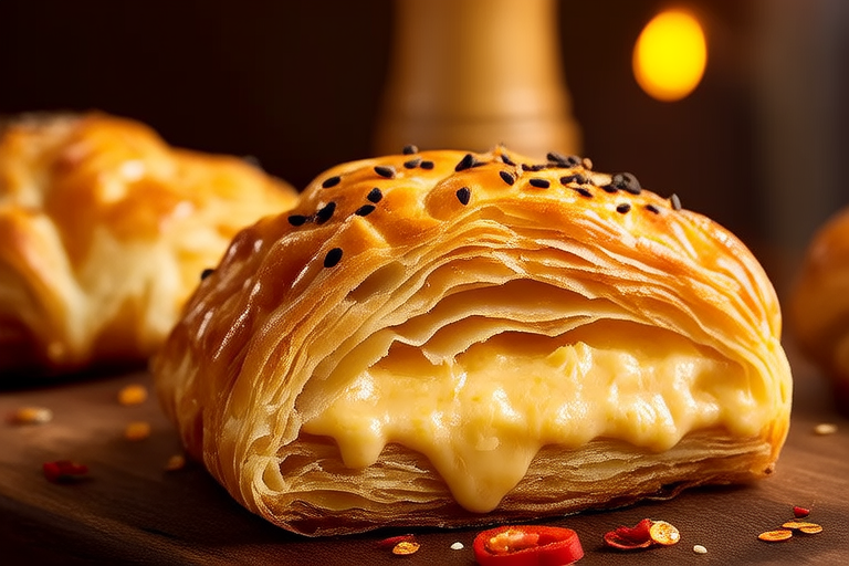 Spicy Cheese Puffs Delight