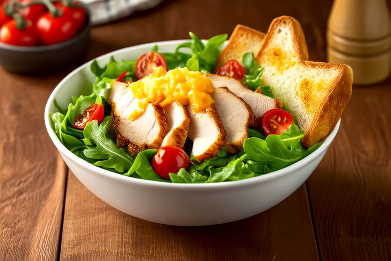 Creamy Caesar Chicken Salad Bowl a24411ef