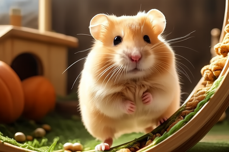 Inside Look: A Day in the Life of a Golden Hamster