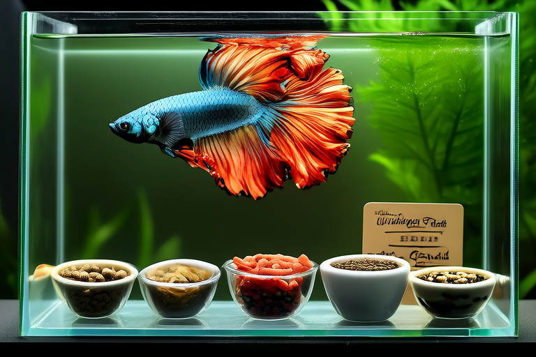 The Ultimate Betta Food Chart: What, When, and How Much?