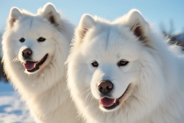Adorable Samoyeds: From Arctic Companions to Social Media Stars