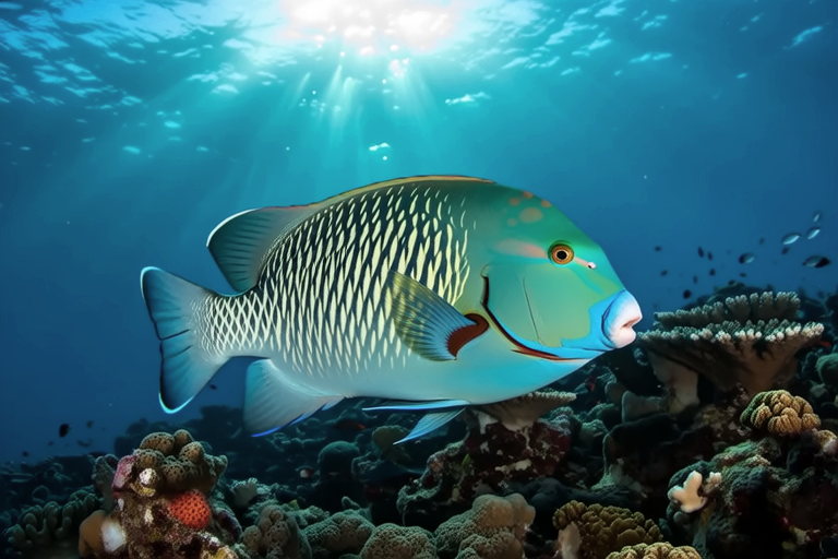 The Vibrant Underwater World of Parrot Fish: A Dive into Color and Behavior